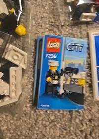LEGO 7236 Police Car 2005 Retired Brand New No Box 