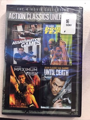 The 4-Movie Collection Action Classics Unleashed NEW DVD Until Death Double Team