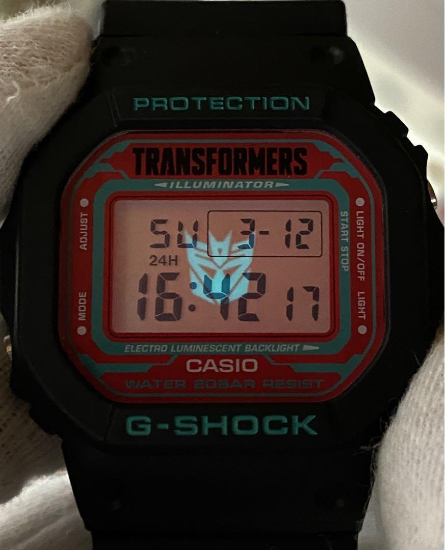 G-SHOCK Transformers 35th Anniversary Limited Edition Watch G-SHOCK Transformers 35th Anniversary Limited Edition Watch