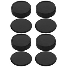 4 Sets M42 Screw Thread Camera Body & Rear Lens Cap Plastic Fits M42x1mm Lens