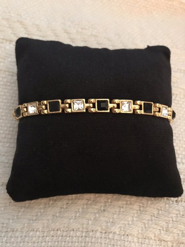 Juego de brazalete de cristal australiano genuino y pendientes perforados nuevo sin etiquetas bonito - Imagen 2 de 7