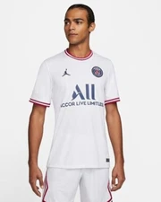 Nike Jordan Paris Saint Germain Fourth Soccer Jersey DH7471-101 PSG 2021/2022