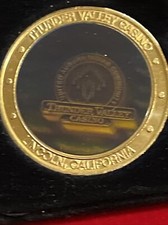Thunder Valley Casino Chips Grand Opening 2003 Logo Hologram Tokens "RARE"