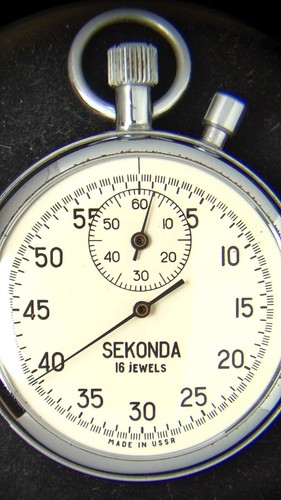 Sekonda UdSSR Herren Stoppuhr -- Ersatzteile/Reparaturen