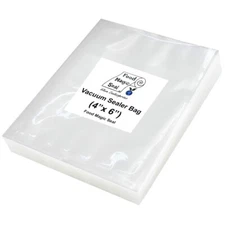 100 Bags 4"x 6"  Food Magic Seal for Vacuum Sealer Food Storage Bags!