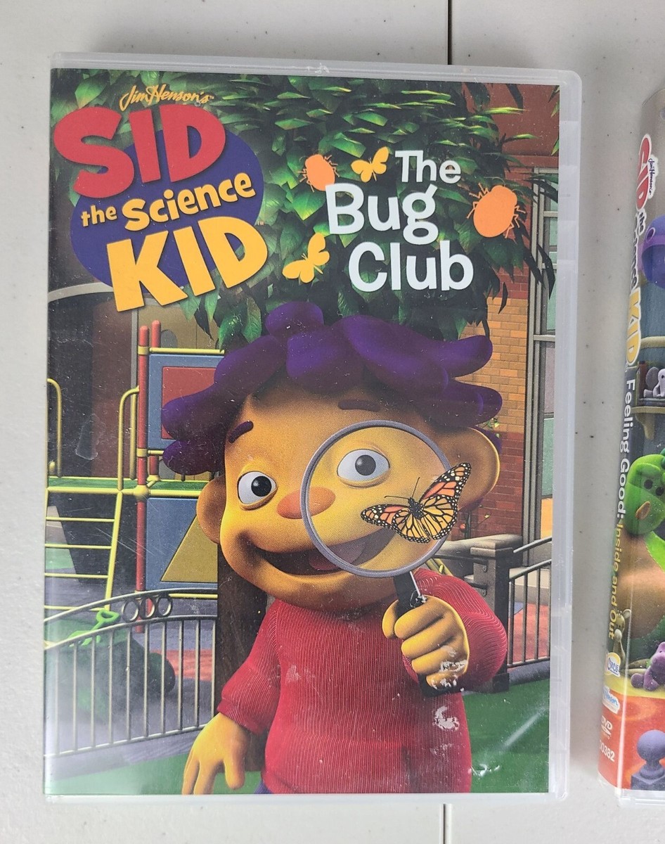 PBS Kids Sid the Science Kid 2 DVDs Bug Club and Feeling Good