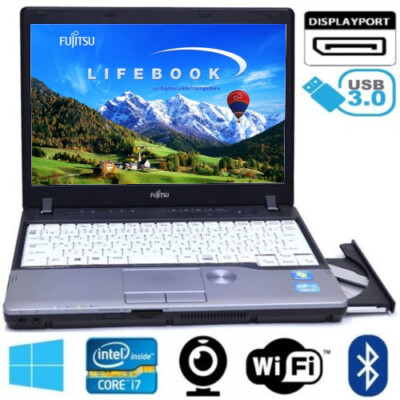 Laptop Fujitsu Lifebook P772 I7-3667U max. 3,2GHz 8GB RAM 256GB SSD Kamera Win10