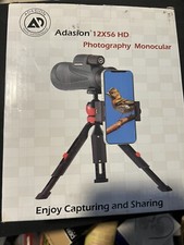 For Adason 12x56 HD Photography Monocular