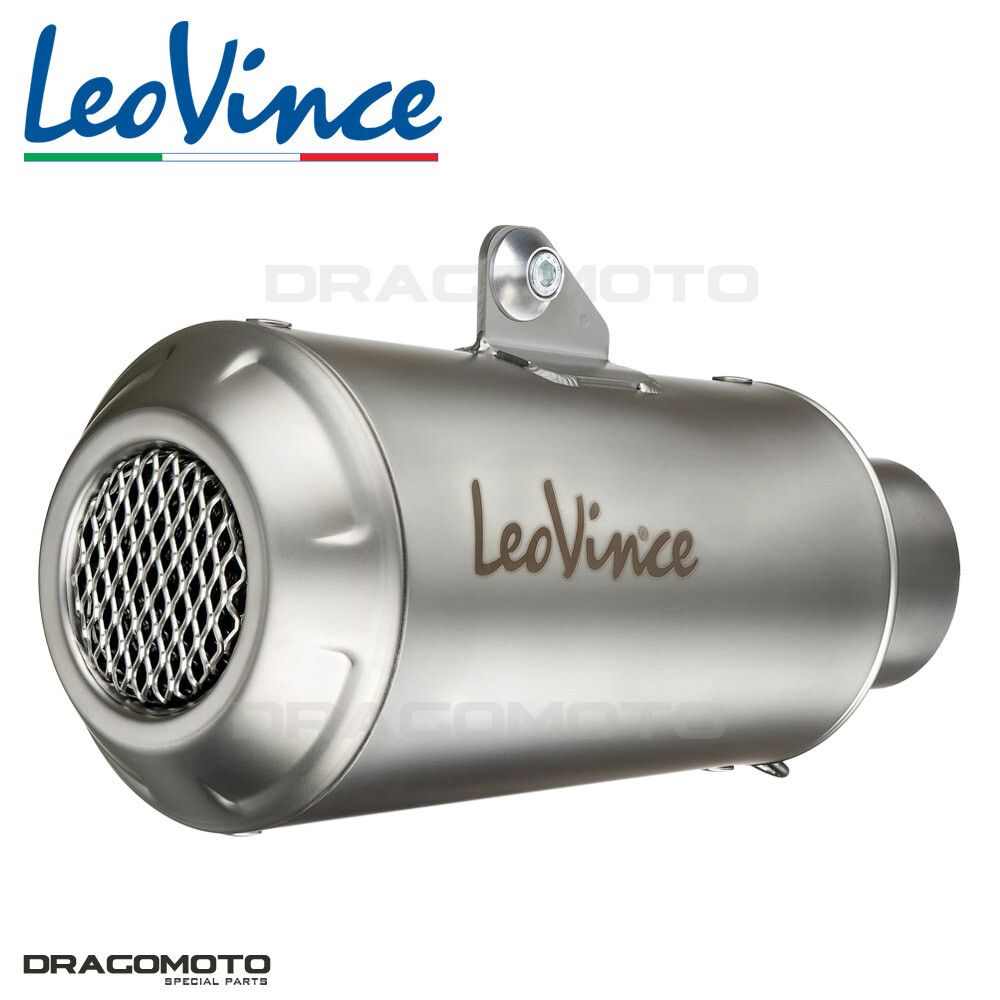 Pot échappement LeoVince LV-10 Racing pour Kawasaki Ninja 500 ABS 2024 noir mat 15218U