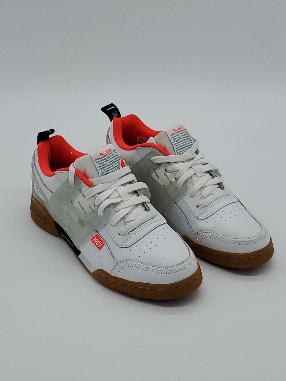 Reebok Classic Concept Sample Sneakers 002 White Men&#039;s Size 8.5 | eBay