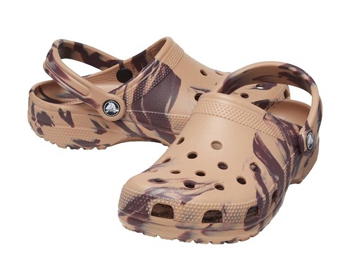 Crocs Echo Crackle Clog Unisex Sand Beige M4 W6 211630-0LJ Crocs Echo Crackle Clog | Moth | SVD USA main image 2