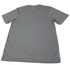 Hanes Cool Dri Performance Short Sleeve T-Shirt Light Blue RoundNeck Size Medium