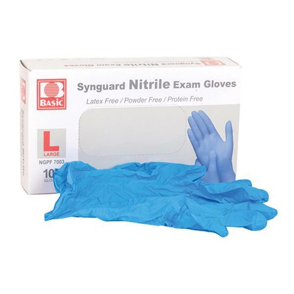 SYNGUARD GUANTI NITRILE S 100 PEZZI