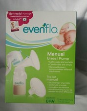 Evenflo Single Manual Breast Pump Electric Lightweight Portable New in Box