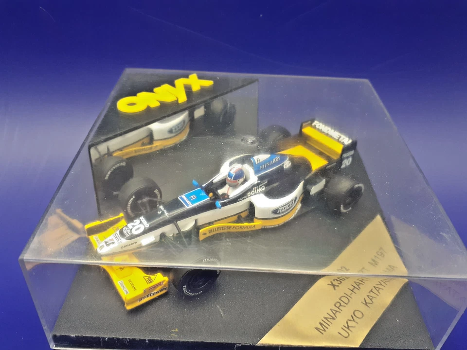 ONYX X302 MINARDI-HARTH M191 UKYO KATAYAMA #20 SCALA 1/43 - Immagine 2 di 4