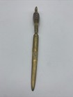 Letter Opener Inlaid Carved Horn Phoenix Bird Brass Vintage — photo 6