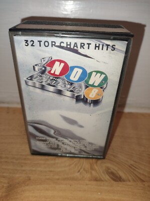 NOW 8 - Double Cassette - Genesis, Run DMC, Duran Duran, Human League etc
