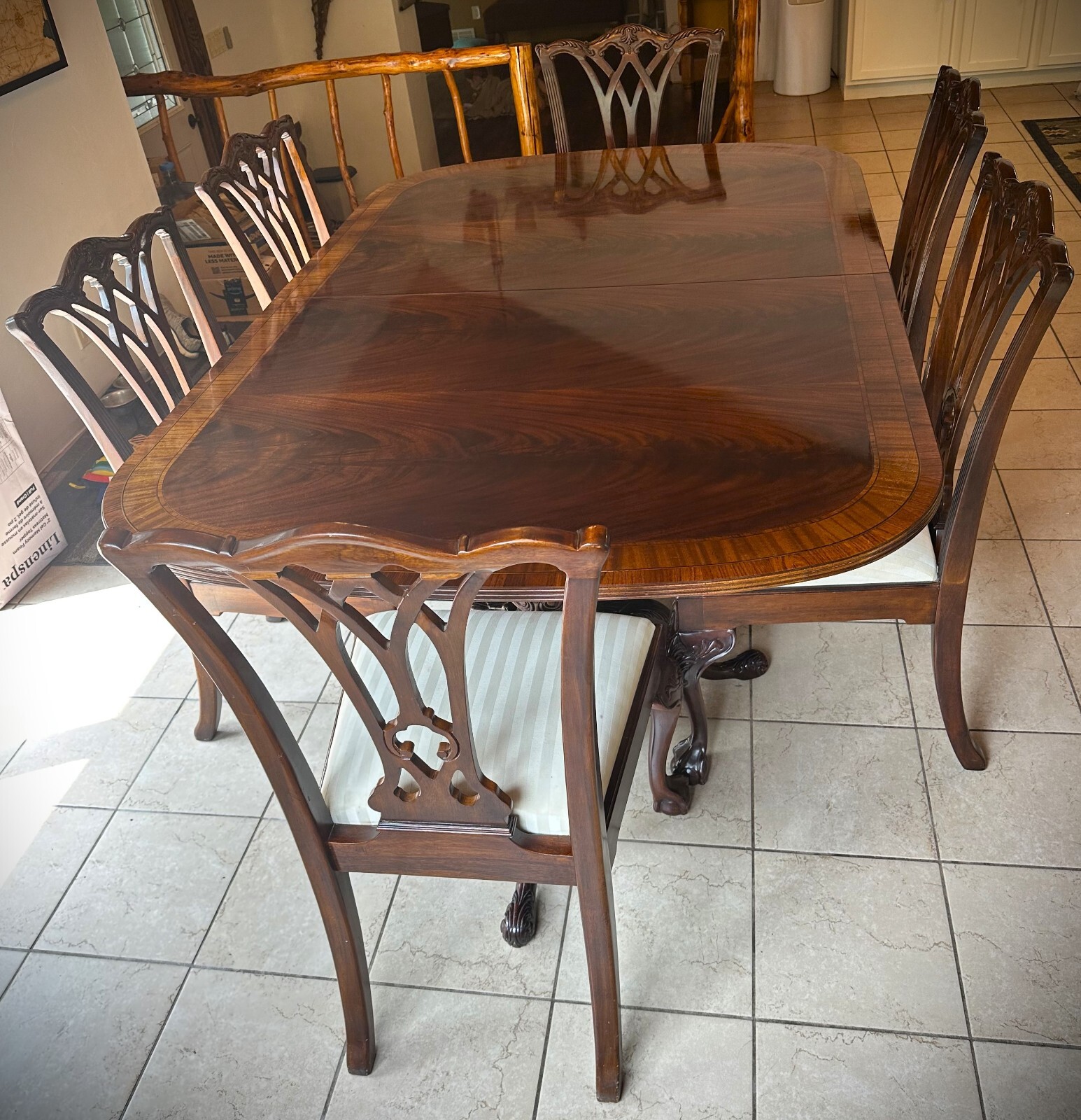 Beautiful, Drexel Heritage Heirloom Collection Dining Table and Chairs eBay