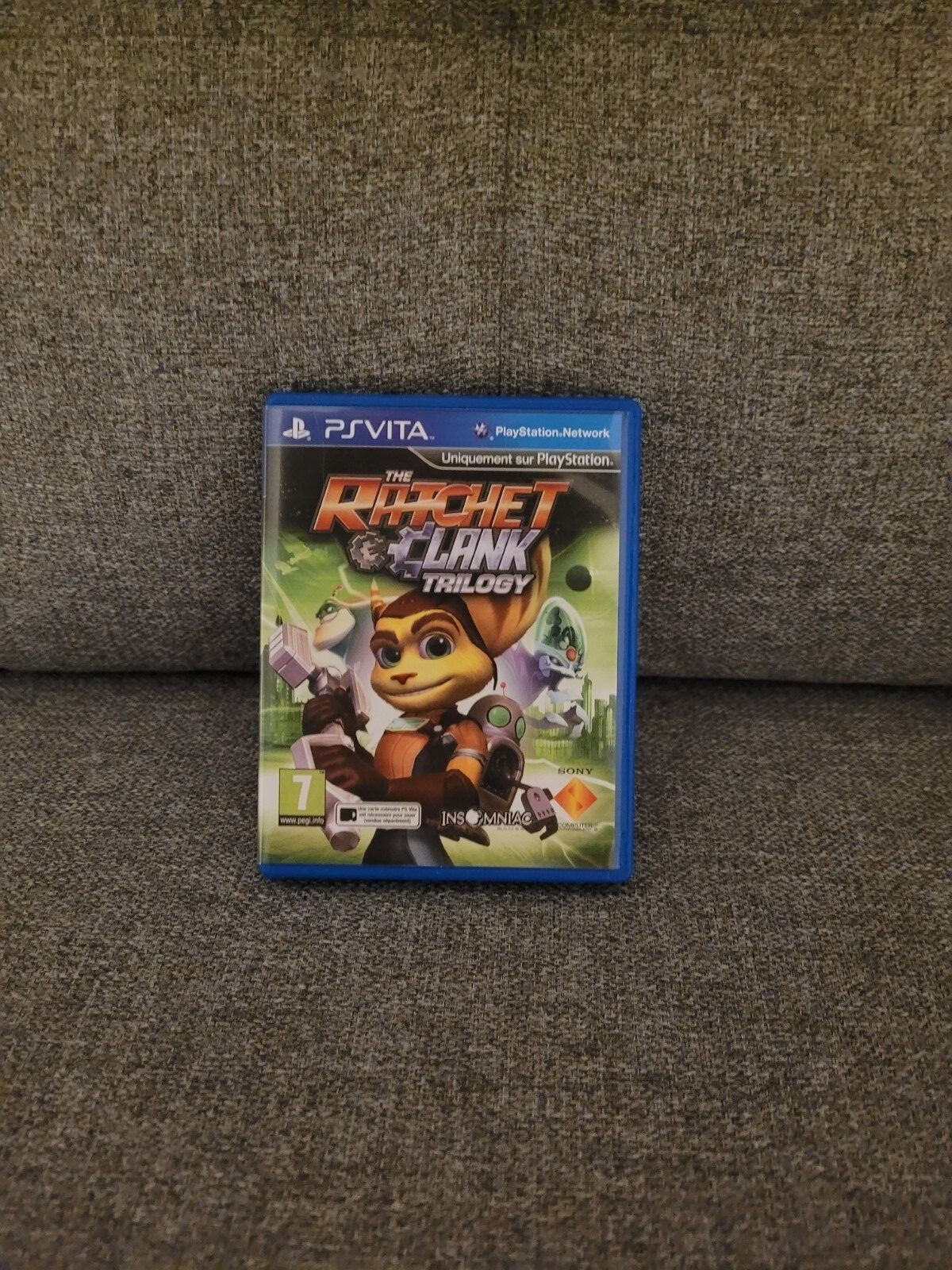 PS VITA THE RATCHET ET CLANK TRILOGY PAL FR