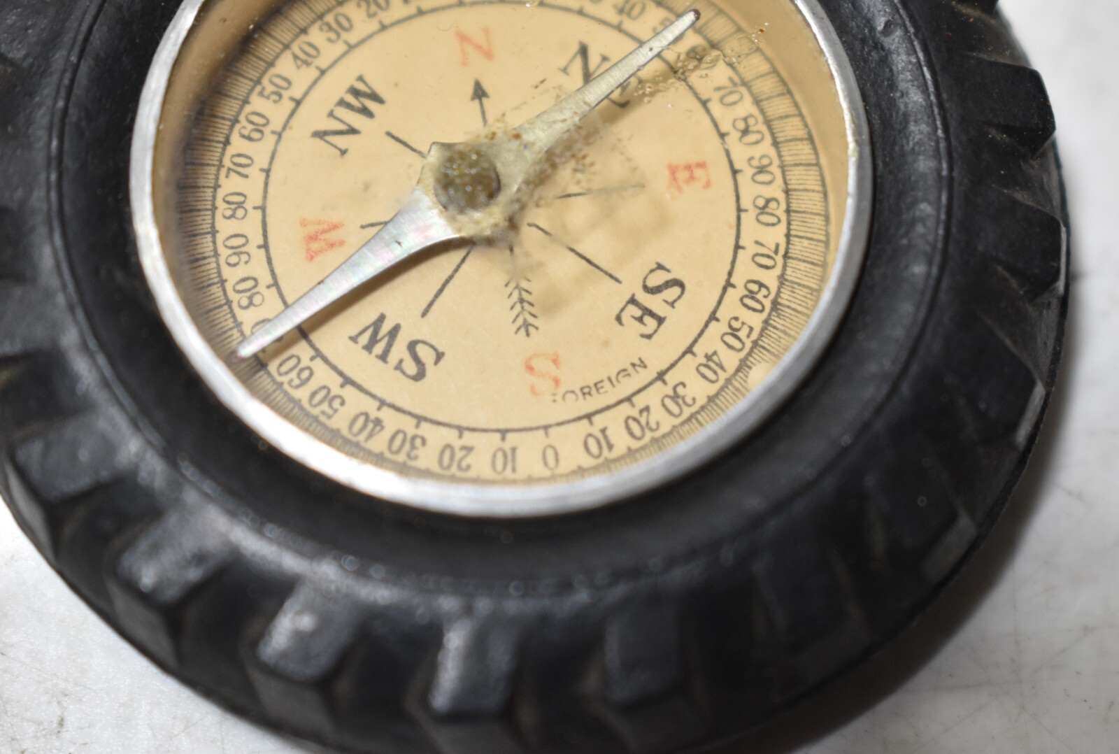 Vintage Collectible Compass In Wheel ShapeForeign CompassCar Accessory eBay