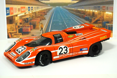 ミニカー Porsche 917L LEMANS RACING CAR 1971Shell 1:18 Porsche 1/18 Porsche 917L LEMANS RACING CAR 1971 Shell #21