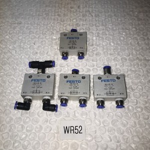 ** Preowned FESTO OS-1/8 B VALVE 6681 (Lot Of 4) #