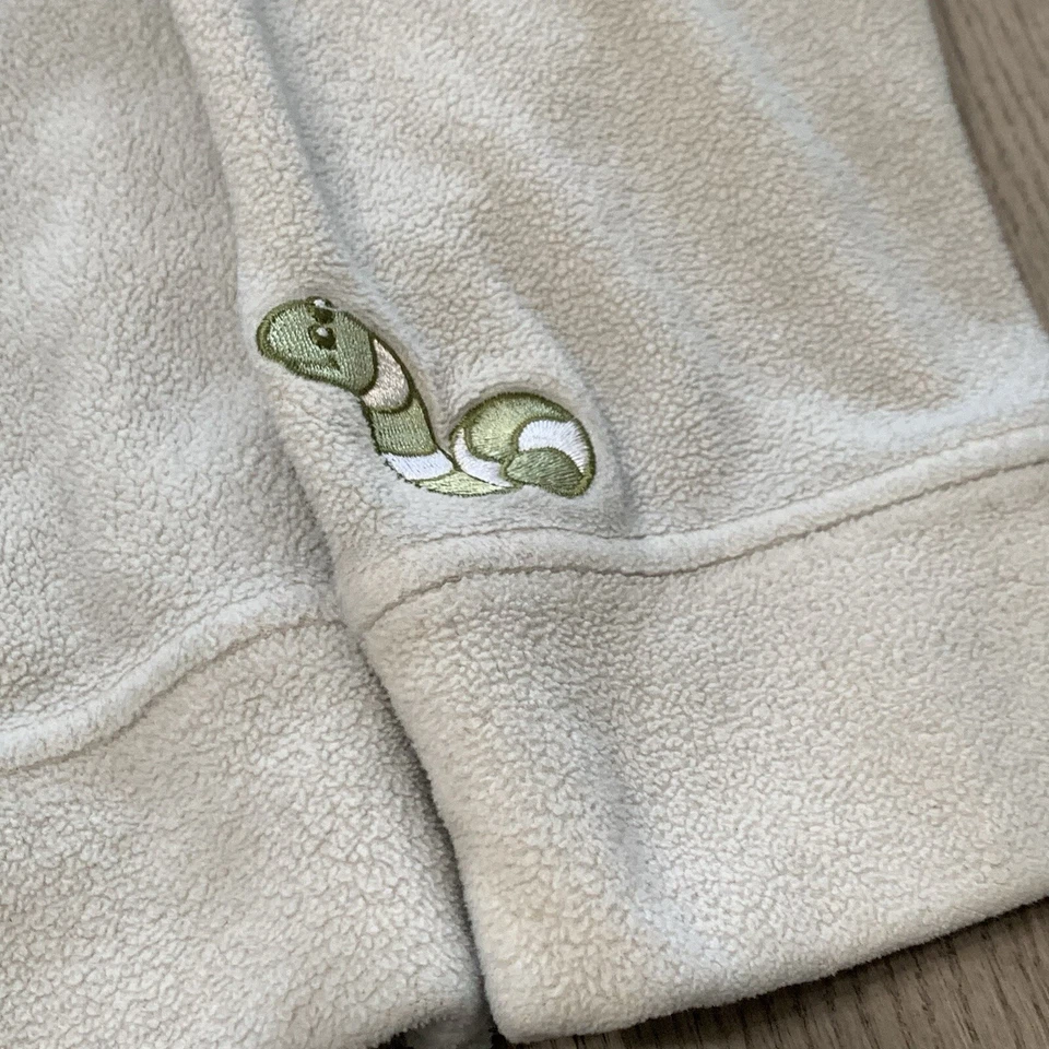 Sesame Street Small Oscar The Grouch “Cranky” Hoodie Cream Colored Jerry Leigh - Image 4 of 4