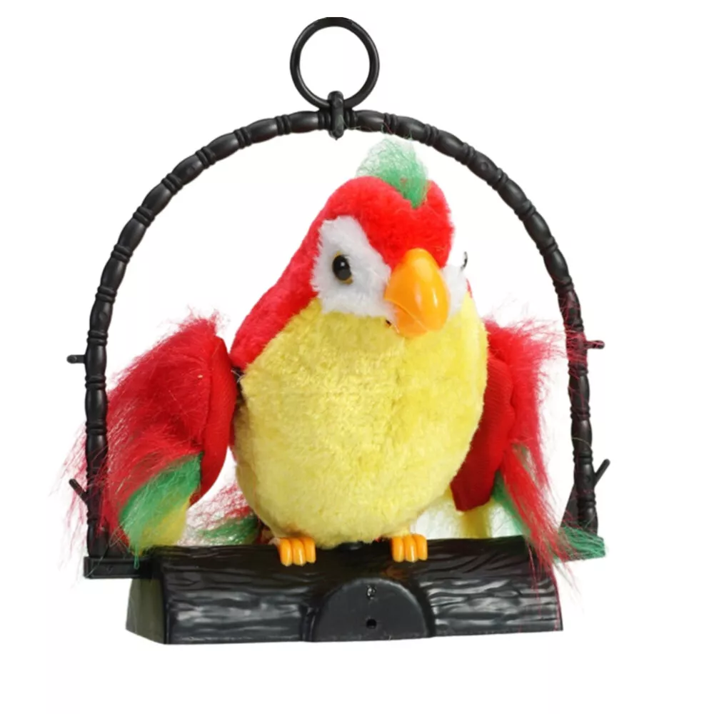Talking parrot hotsell toy uk