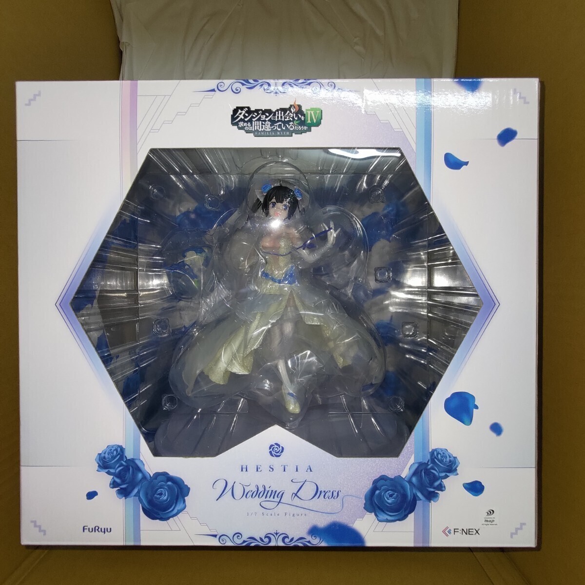 FuRyu F:NEX DanMachi Hestia Wedding Dress 1/7 Scale Figure New