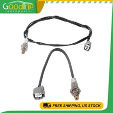 2pcs Front & Rear For 03-07 Honda Accord 2.4L Air Fuel Ratio O2 Oxygen Sensor