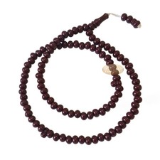 MUSLIM PRAYER BEADS &ndash; Maroon Hard Monomer 99ct 7x8mm Tasbeeh Dhikr Tasbih