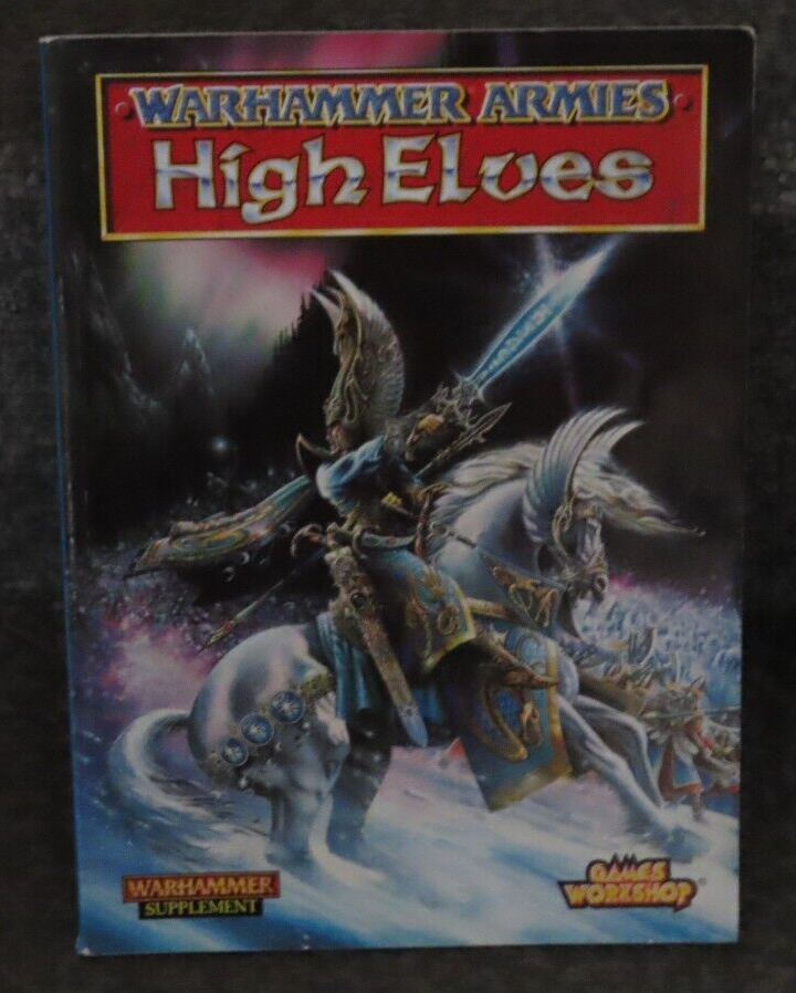 Games Workshop Warhammer Fantasy Battles High Elves Elf Army Book 5th Edition 97