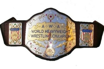 AWA World Heavyweight Wrestling Championship Belt adult Size 