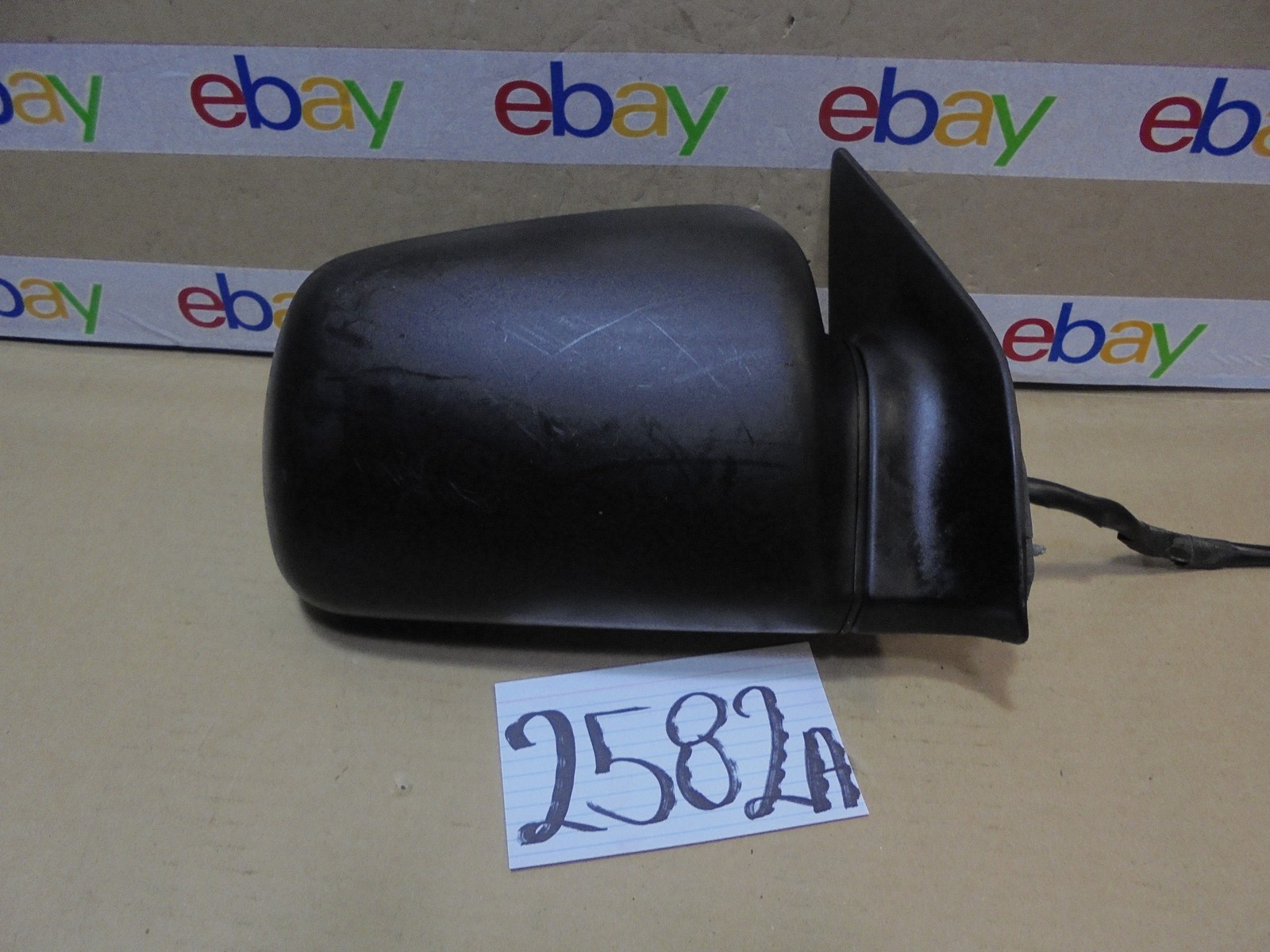 1993 - 1998 Grand Cherokee PASSENGER side Mirror Used Power Black Color #2582-A