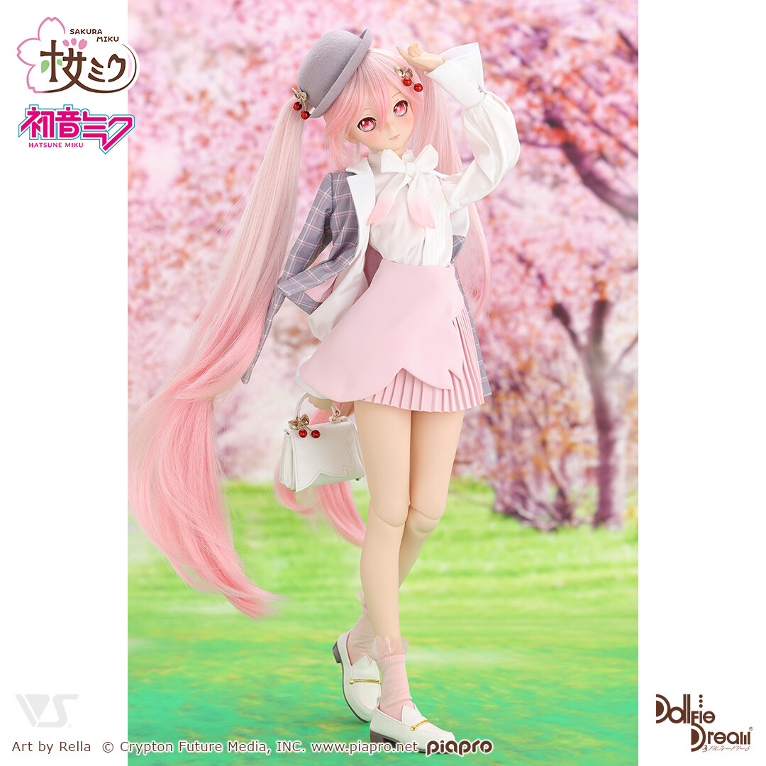 Dollfie Dream DD Hatsune Miku Sakura Miku Cherry Blossom Viewing