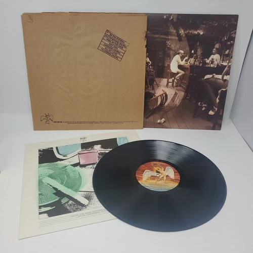 LED ZEPPELIN In Through The Out Door Sleeve & Bag SWAN SONG Strawberry Mastering