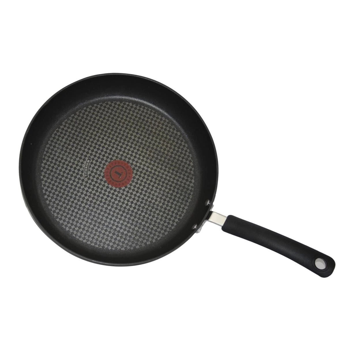 T-Fal Ultimate Hard Anodized Nonstick Fry Pan With Lid 10 Inch, Oven Broiler Safe 400F, Lid Safe 350F, Cookware, Kitchen, Home, Versatile Frying Pan, Skillet, Pots and Pans, Dishwasher Safe, Black - Thumbnail 2