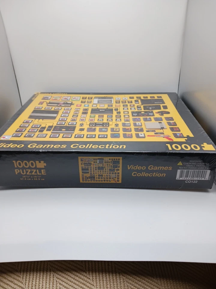 New York Puzzle Company Video Games Collection 1000 pc 2018 Factory Sealed New - Image 3 of 4