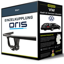 Starre Anhängerkupplung für VW Golf VI Variant (Kombi) 09- Typ AJ5 Oris NEU