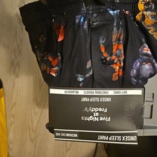   NEW Five Nights at Freddy's Pajama Bottoms / Lounge Pants, Youth Size 8 NWT