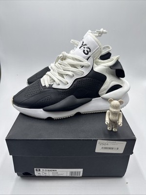 adidas Y-3 Kaiwa Sneakers - Mens Size 10 Adidas Y-3 Kaiwa Black/White, Size 10.5 (GX1053) | eBay main image 3