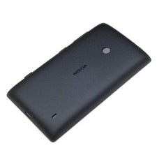 Nokia Lumia 520 Black Rear Back Cover Battery Door Genuine OEM Replacement Case