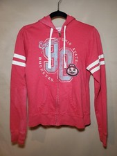 Women's Ohio State Buckeye Hooded Zip Up Sweatshirt Size S