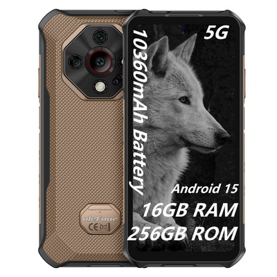 Ulefone Armor X16 Pro 5G Robust Smartphone 16GB+256GB Android 15 Outdoor Handys