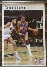 Dennis Johnson Phoenix Suns Sports Illustrated Poster - RARE NBA 23x35 Vintage