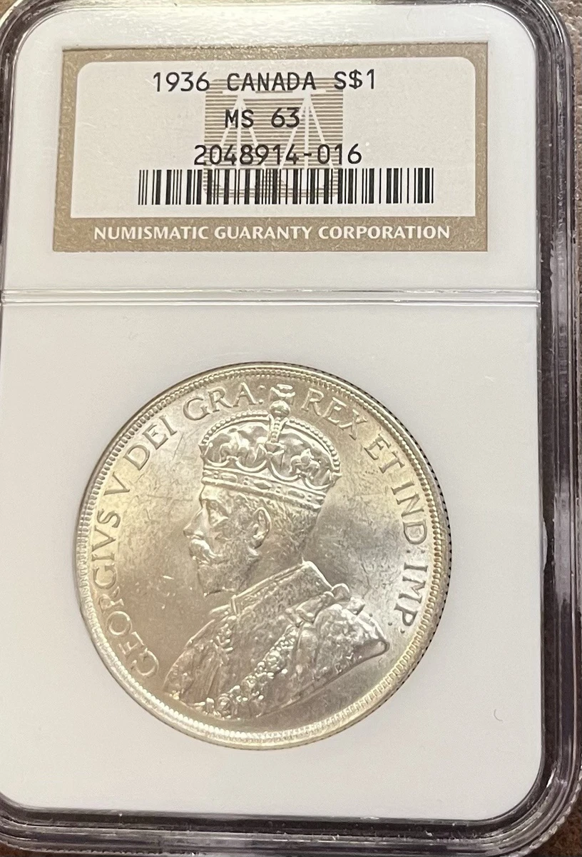 NGC 级MS 63 加拿大元硬币| eBay