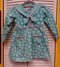 Vintage Gymboree Rainbow Tag Dress sz Large 3.5 to 4.5 years
