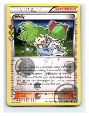 Wally RC27/RC32 Uncommon Generations Pokemon Holo Lightly Played