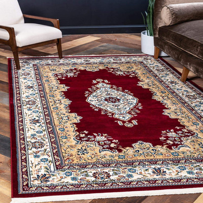 Unique Loom Narenj Collection Classic Traditional Medallion Textured Design
