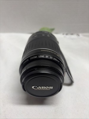 Ultrasonic Canon Zoom Lens EF 55-200mm 1:4.5-5.6 11 USM Look''